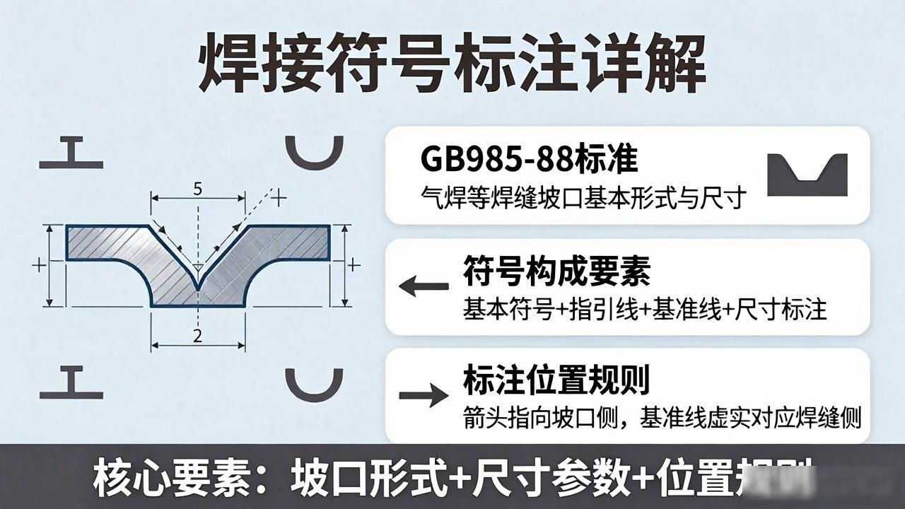 焊接符号大全,焊接符号标注、含义及焊接符号表示方法详解-铆焊老刘铆工焊工笔记