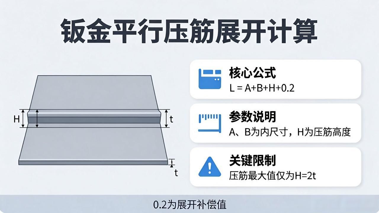 薄板展开计算原则_中性层位置与变形限度_NX钣金展开计算