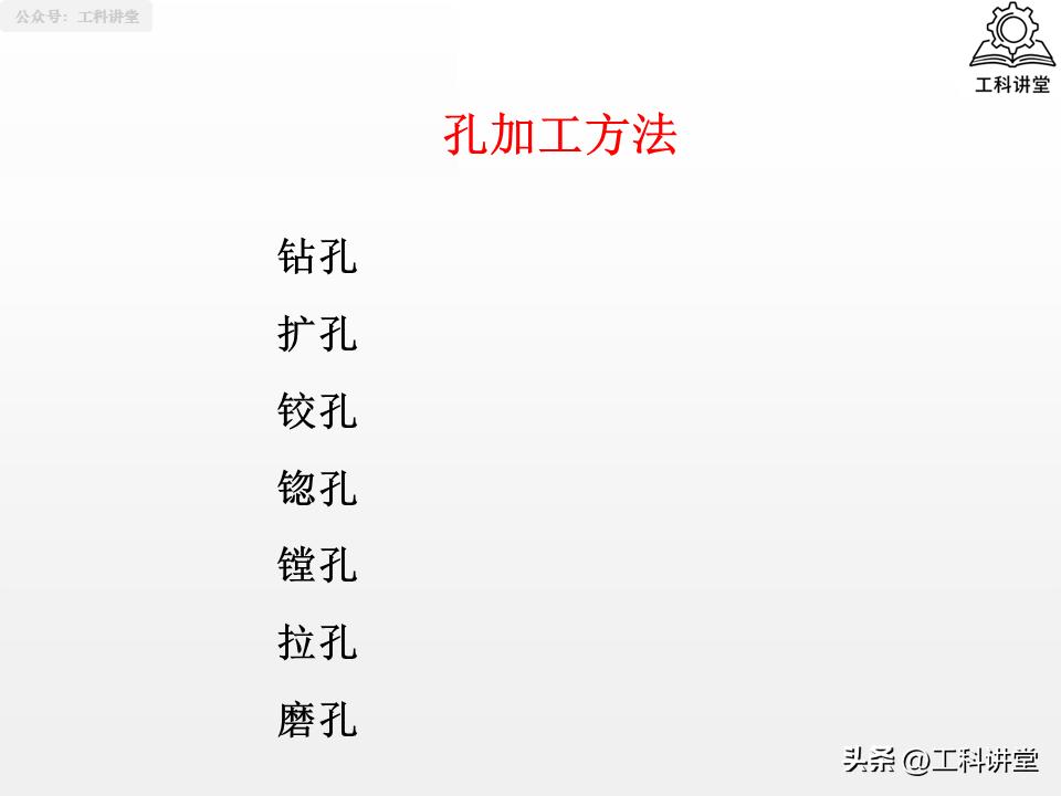 孔加工工艺_钻孔扩孔铰孔镗孔_镗削加工与钻孔区别
