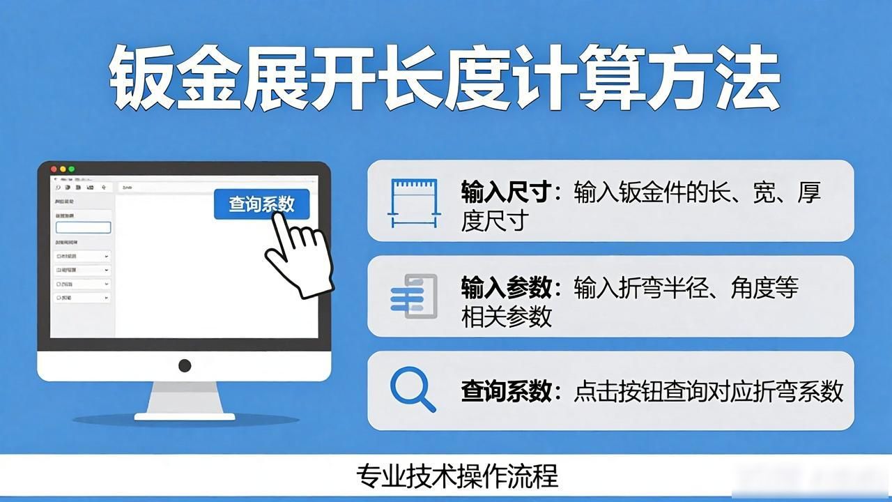 钣金展开斜着_钣金展开小软件使用教程_钣金展开软件计算尺寸