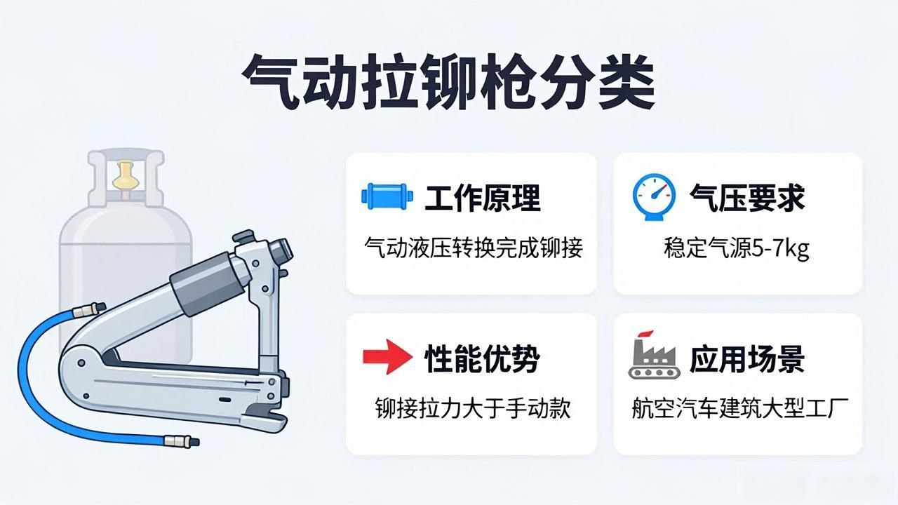 拉铆工具必备推荐_气动拉铆枪_手动拉铆枪
