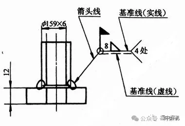 焊缝基本符号_常用坡口符号_焊接双面焊接符号图解