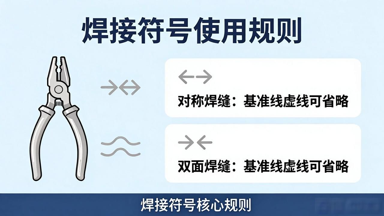 焊缝尺寸标注_焊接双面焊接符号图解_焊接符号解释