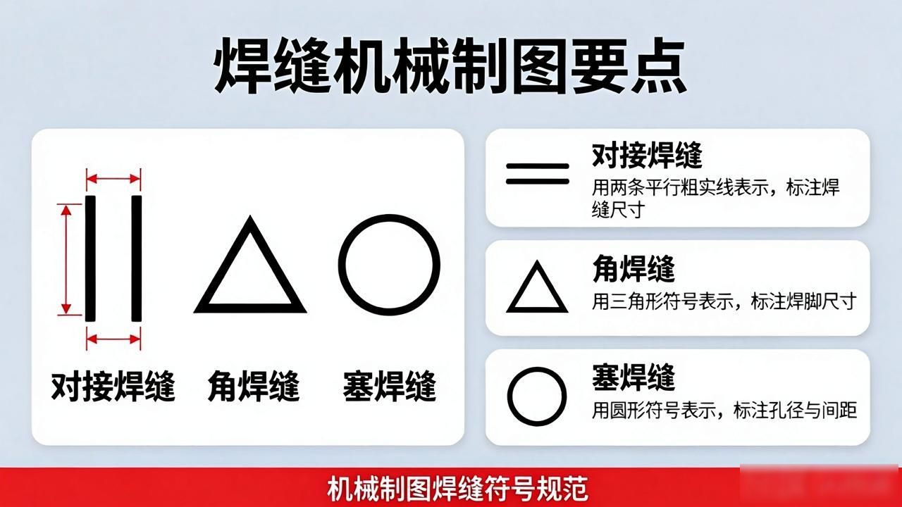 焊接双面焊接符号图解_焊缝接头三要素_焊缝符号标注方法