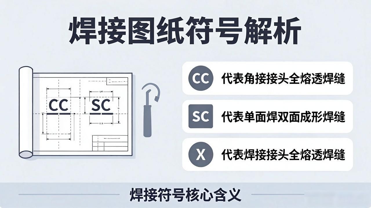 焊接符号汇总_钢结构焊缝符号含义_焊接符号标注方法