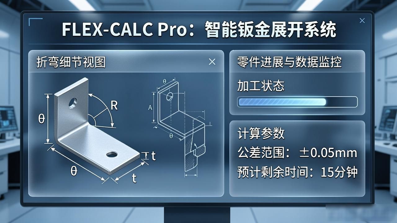 钣金折弯展开计算软件-铆焊老刘铆工焊工笔记
