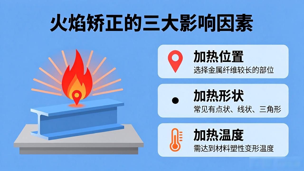 决定火焰矫正效果的因素有火焰加热的位置、（）和温度-铆焊老刘铆工焊工笔记