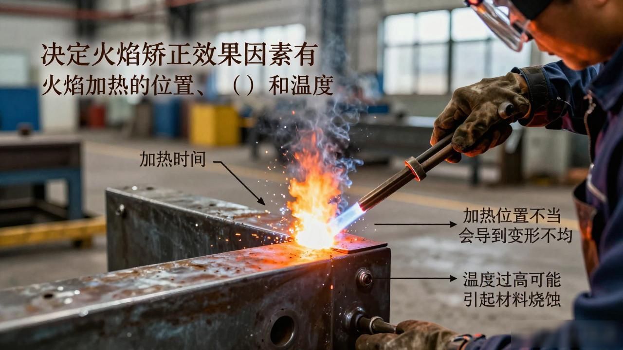 火焰矫正效果因素_加热方式_金属火焰矫正原理