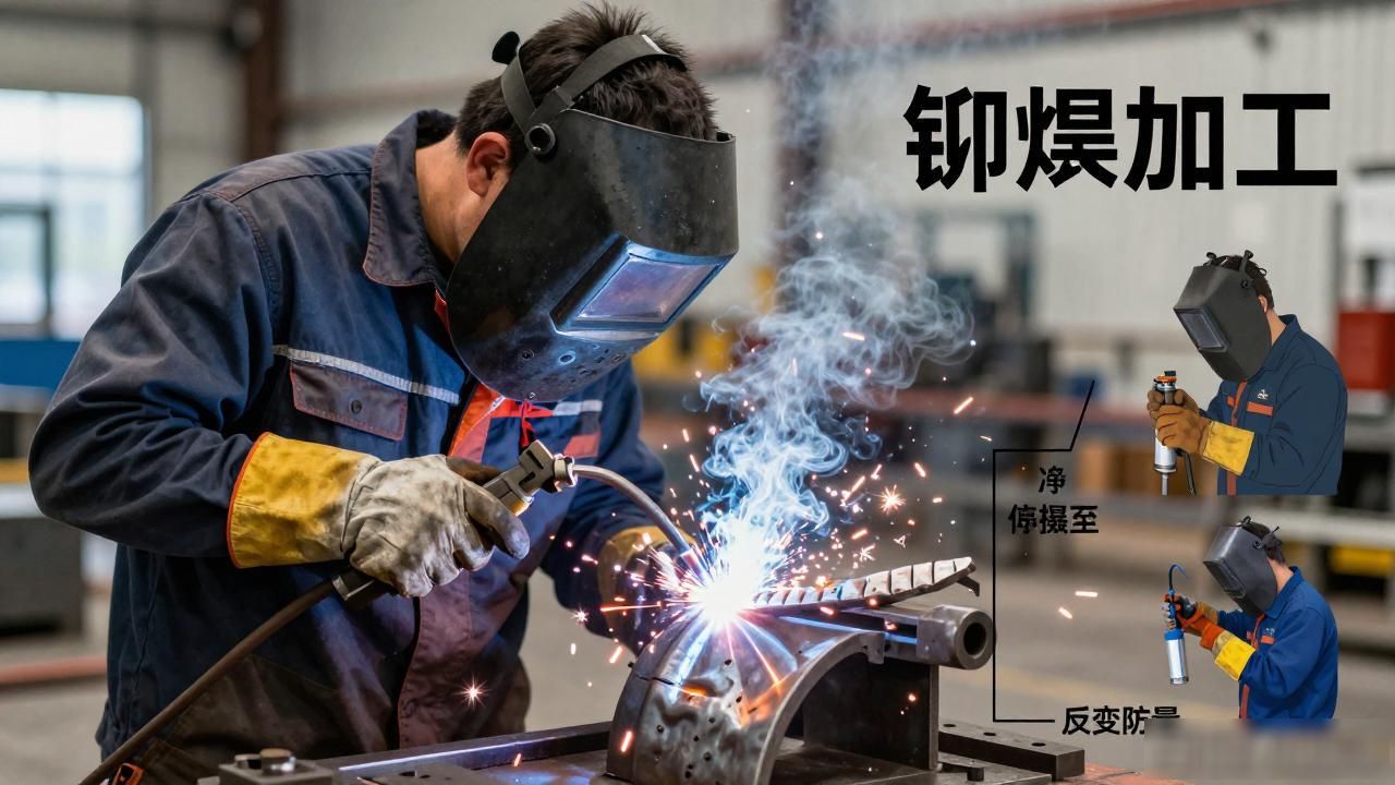 辽阳市鑫鸿铆焊机械厂服务_铆焊加工过程中的铆与焊_铆焊加工工艺