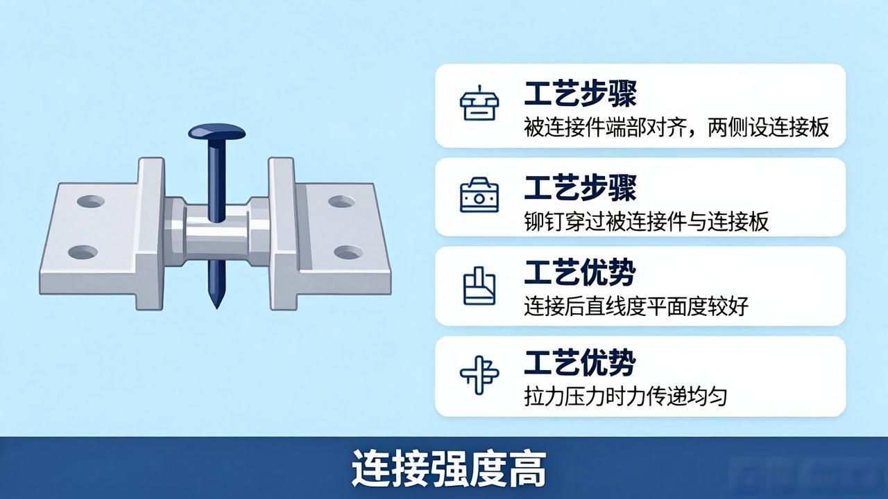 铆焊加工过程中的铆与焊_搭接对接角接的铆接工艺_铆接的定义和基本形式