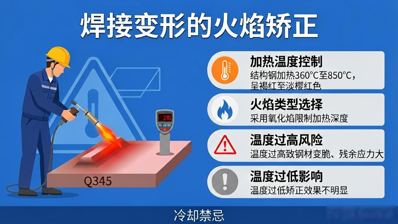 焊接变形的火焰矫正-铆焊老刘铆工焊工笔记