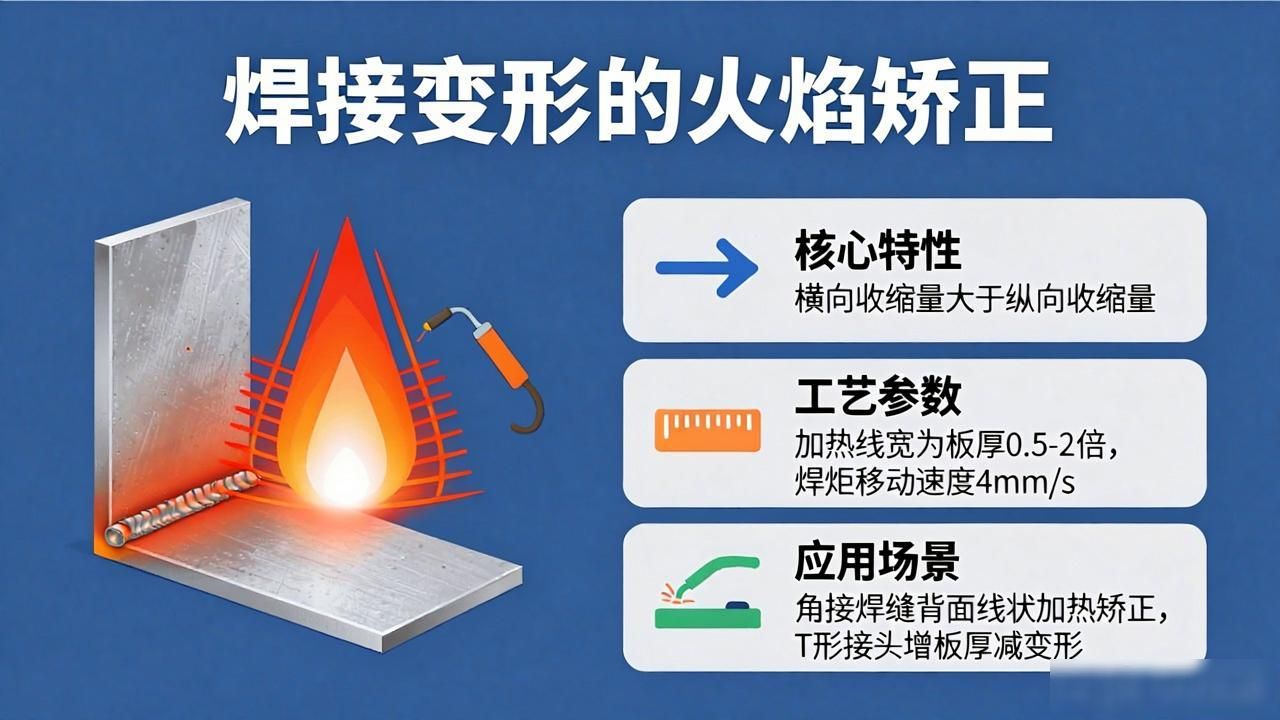 焊接变形火焰矫正方法_火焰矫正加热温度控制_金属火焰矫正原理