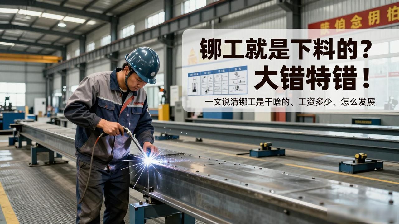 铆工就是下料的？大错特错！一文说清铆工是干啥的、工资多少、怎么发展-铆焊老刘铆工焊工笔记