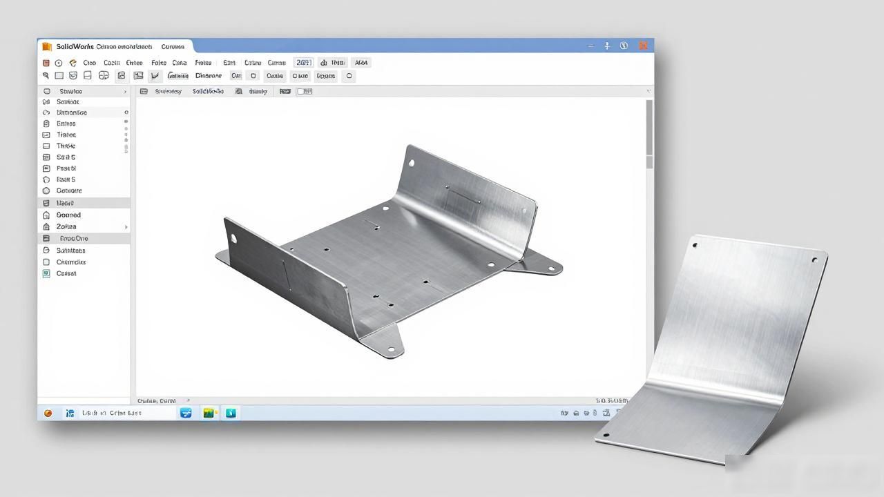 solidworks钣金展开折弯_SOLIDWORKS钣金设计教程_钣金参数设置方法