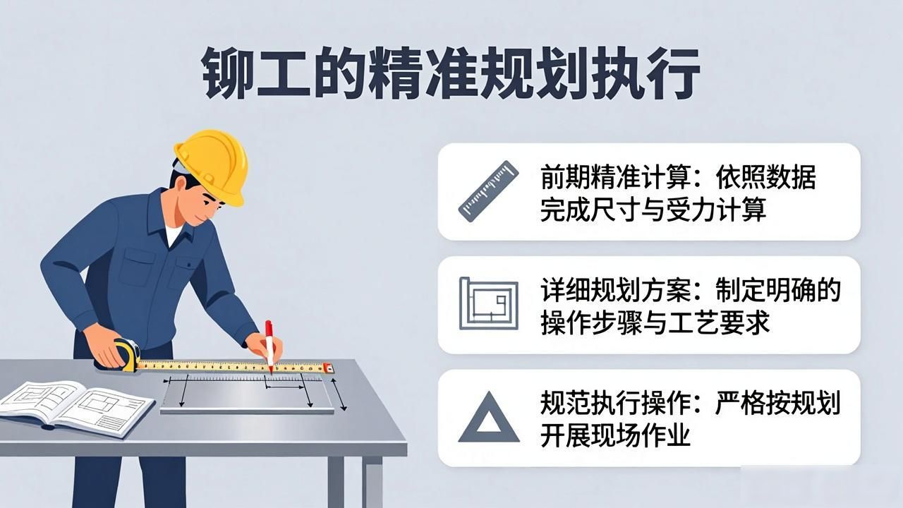 铆工打孔工具有哪些_识图放样下料加工成型_铆工工作流程