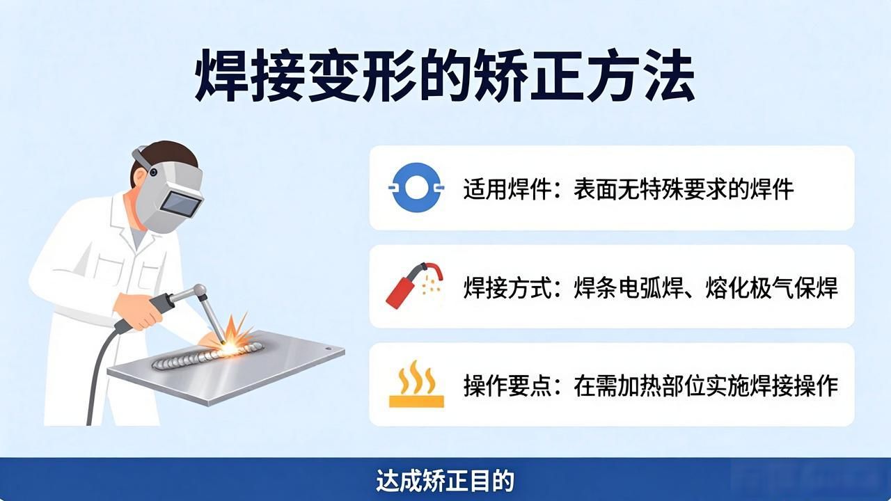 焊接变形矫正方法_机械矫正法_不锈钢管火焰矫正