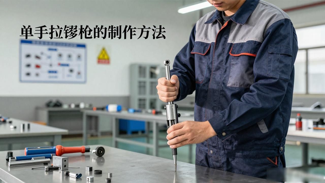 单手拉铆枪 力臂调节 多功能铆接工具_自制压铆拉铆工具