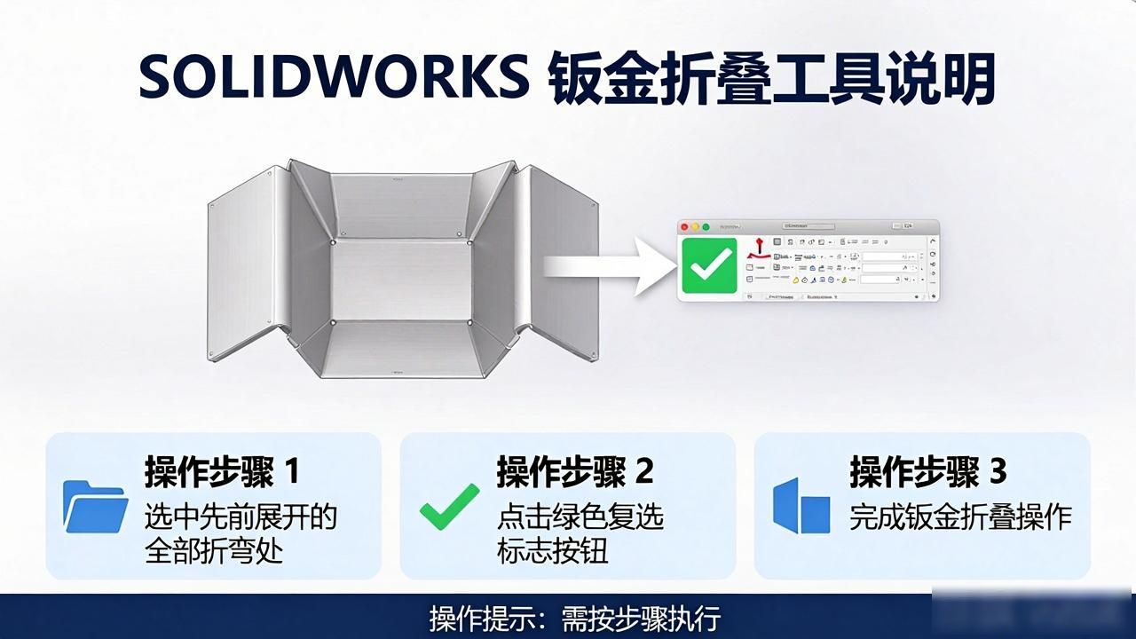 SOLIDWORKS钣金展开工具_SOLIDWORKS钣金折叠工具_扇形钣金展开工具
