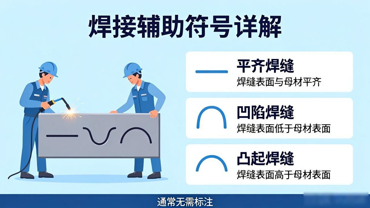 焊接符号表示法_常用坡口符号_焊缝基本符号