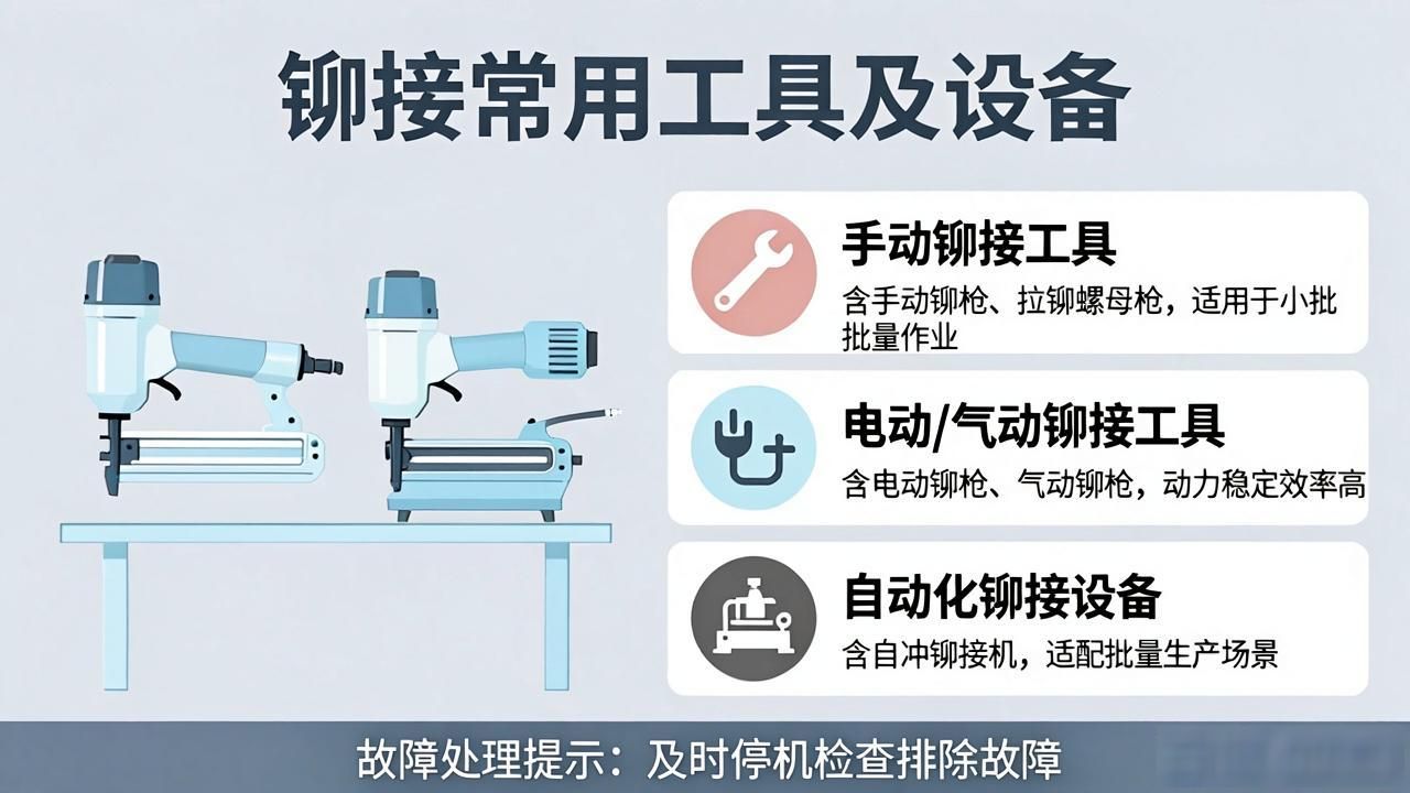 手动铆接工具_铆接常用工具及设备介绍_外国铆工工具图片大全