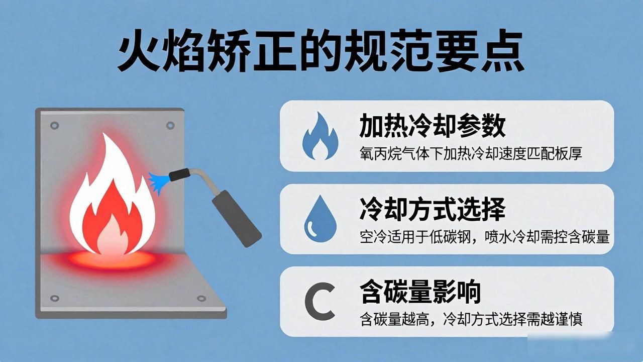 管子校正工艺_火焰切割钢板矫正教程图_对样及校正技术要求