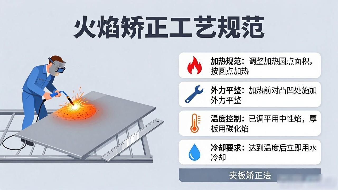 对样及校正技术要求_火焰切割钢板矫正教程图_管子校正工艺