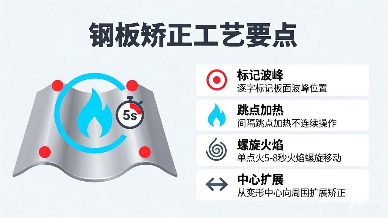 钢板 火焰矫正_辊式机械矫直工艺参数_板形缺陷矫正