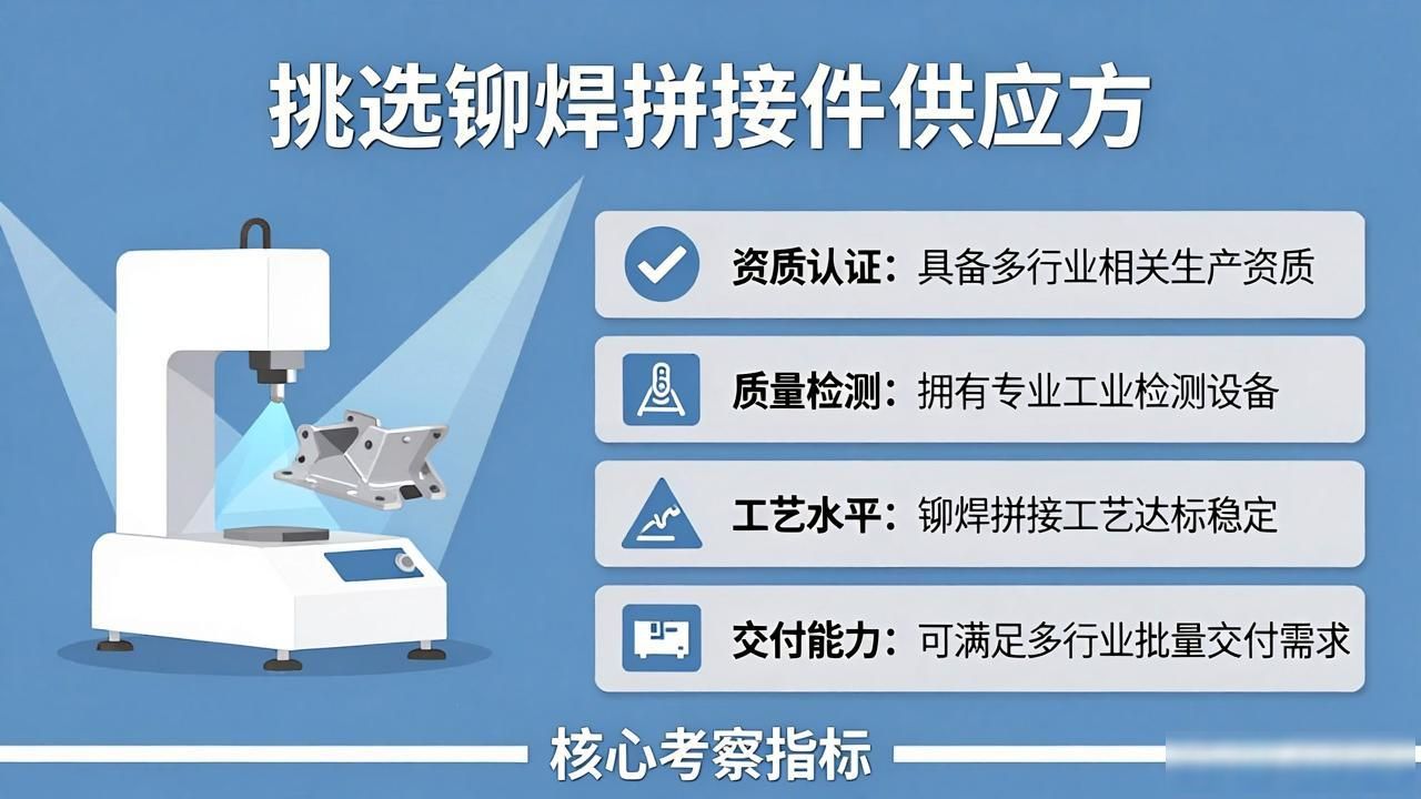 铆焊拼接件选购核心参考维度_铆焊拼接件行业应用范围_铆焊加工怎么介绍好看