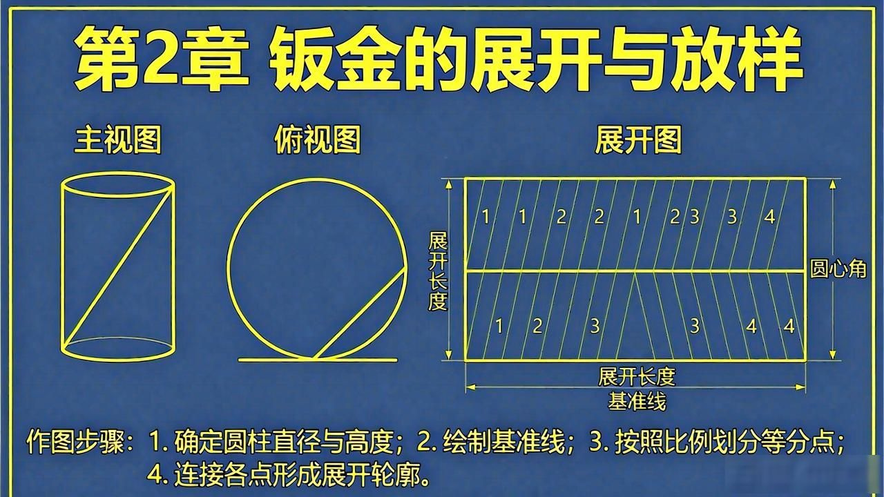 钣金展开方法_可展与不可展曲面判断_钣金圆弧的展开