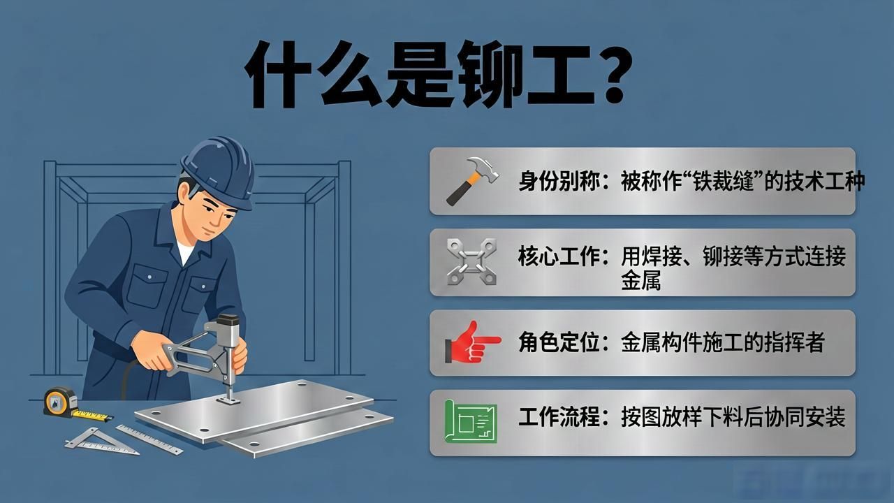什么是铆工？铆工是干什么的？铆工学习课程有哪些？铆工资格证书怎么考？-铆焊老刘铆工焊工笔记