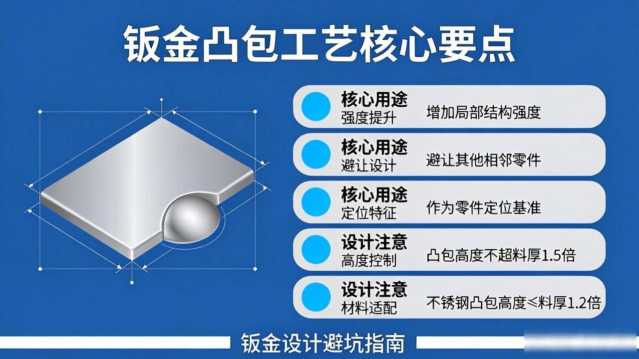 钣金圆弧边展开_冲裁设计避坑指南_钣金件结构设计要点