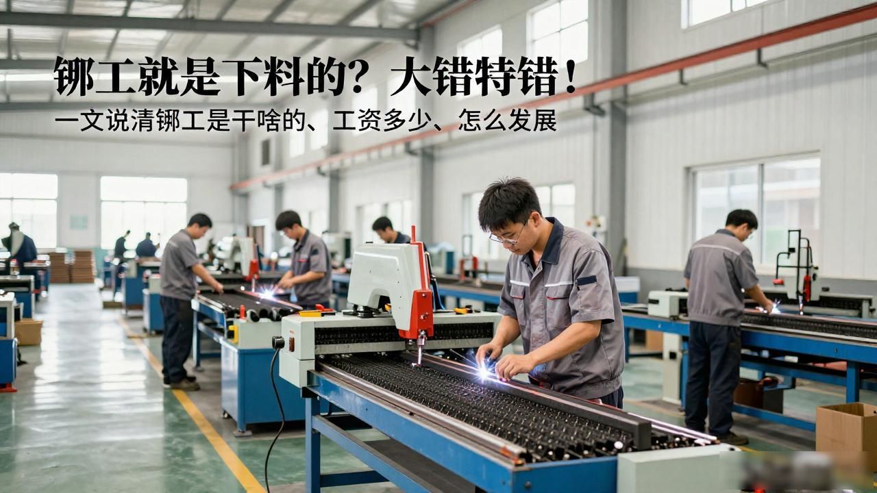 铆工就是下料的？大错特错！一文说清铆工是干啥的、工资多少、怎么发展-铆焊老刘铆工焊工笔记