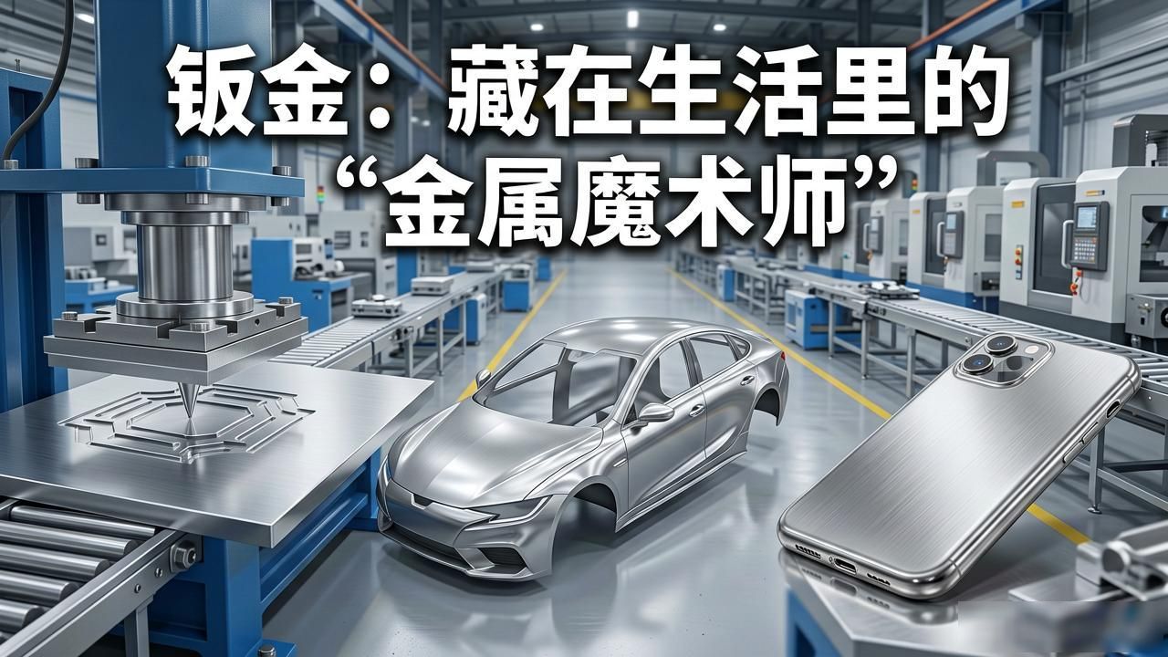 钣金：藏在生活里的“金属魔术师”，从汽车到手机都离不开它-铆焊老刘铆工焊工笔记