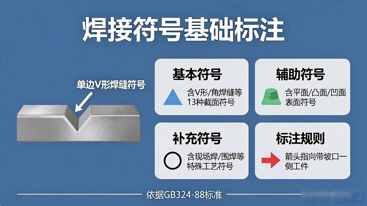 焊接符号表示课件-铆焊老刘铆工焊工笔记