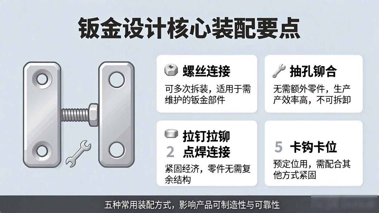 钣金展开激光切割_钣金件结构设计要点_冲裁设计避坑指南
