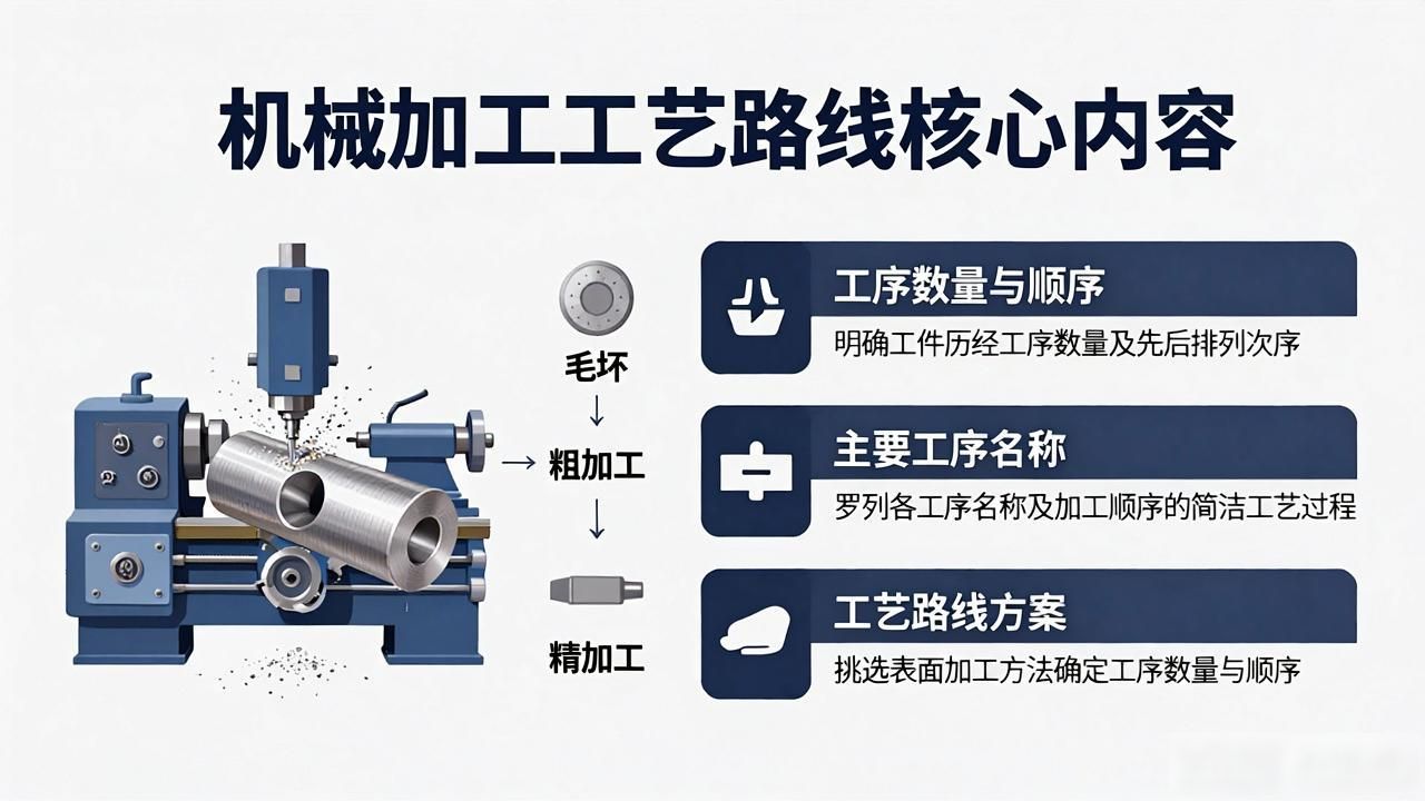 机加工件工艺流程_机械加工工艺过程步骤_机械加工工艺流程解析