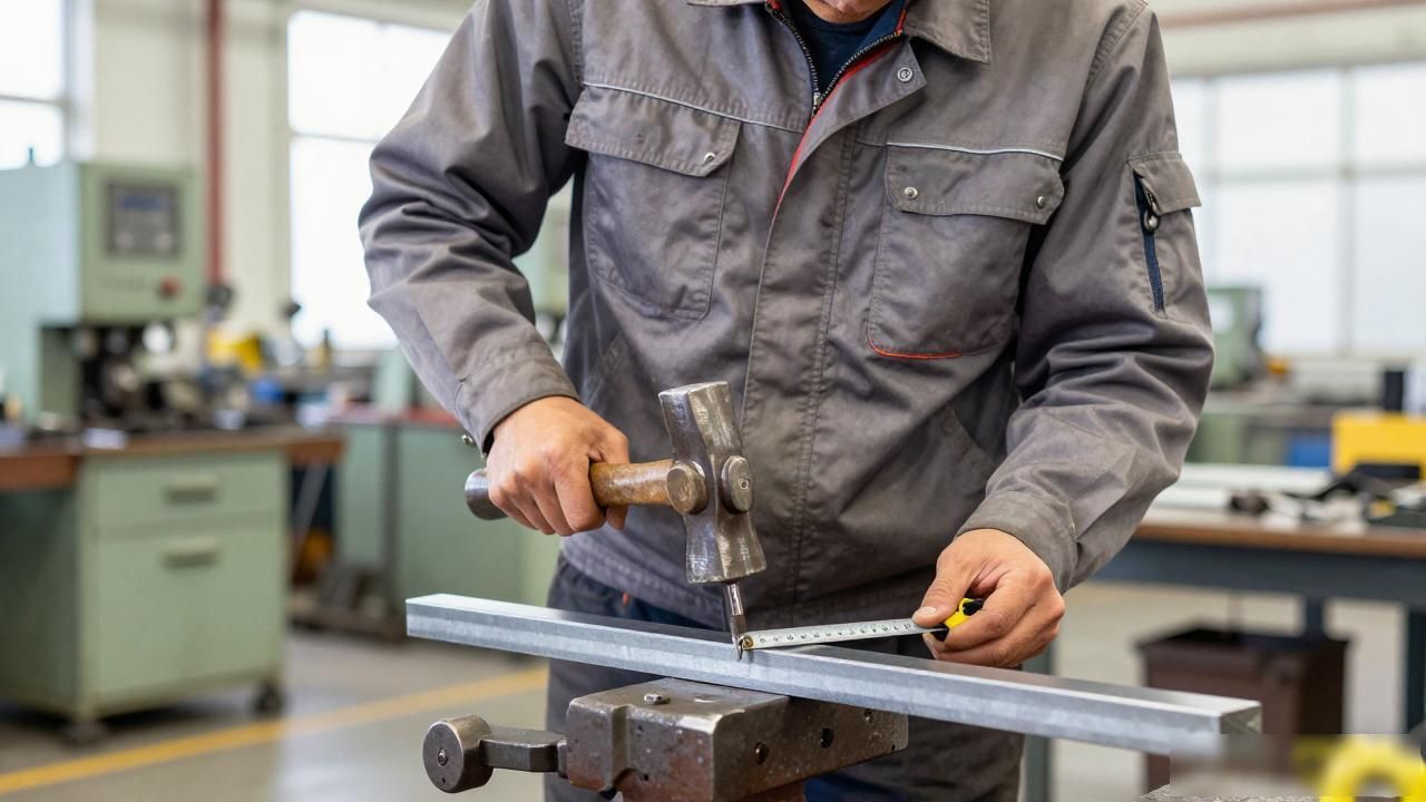 手锤金属成型工艺_铆工锤类工具应用_大锤铆工工具