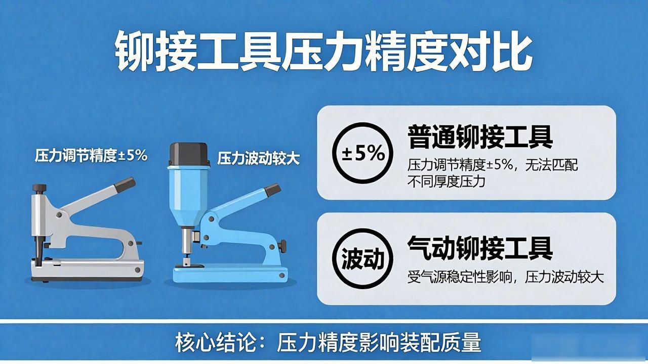 不同厚度金属件装配中铆接工具的应用限制与实操经验-铆焊老刘铆工焊工笔记