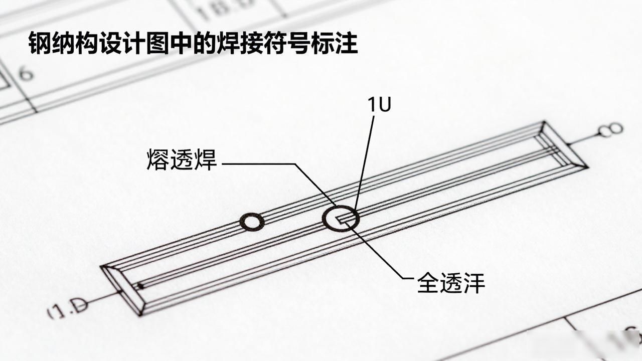 全熔透焊缝表示方法_焊缝符号标注规范_焊接图纸有哪些符号