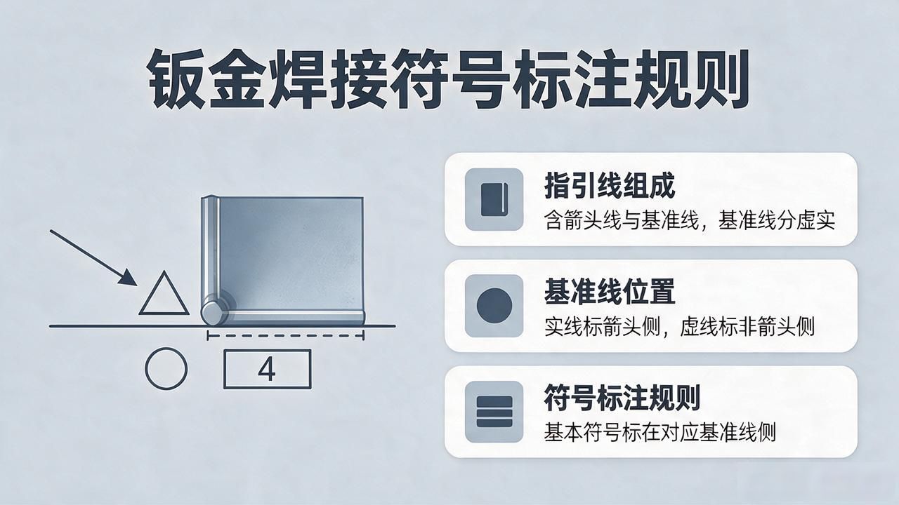 搞懂钣金件焊接再也不难，教你如何辨别这些常用符号，收藏备用-铆焊老刘铆工焊工笔记