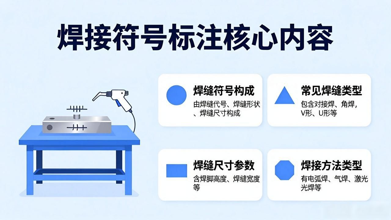 焊接符号标注大全-铆焊老刘铆工焊工笔记